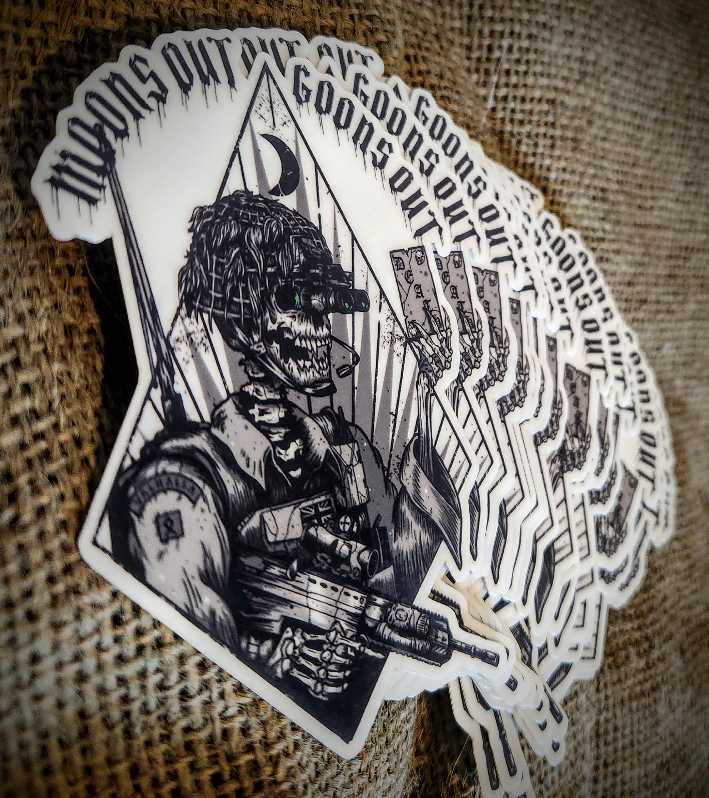 Goon Sticker (Glow in the Dark) โ Valhalla Company