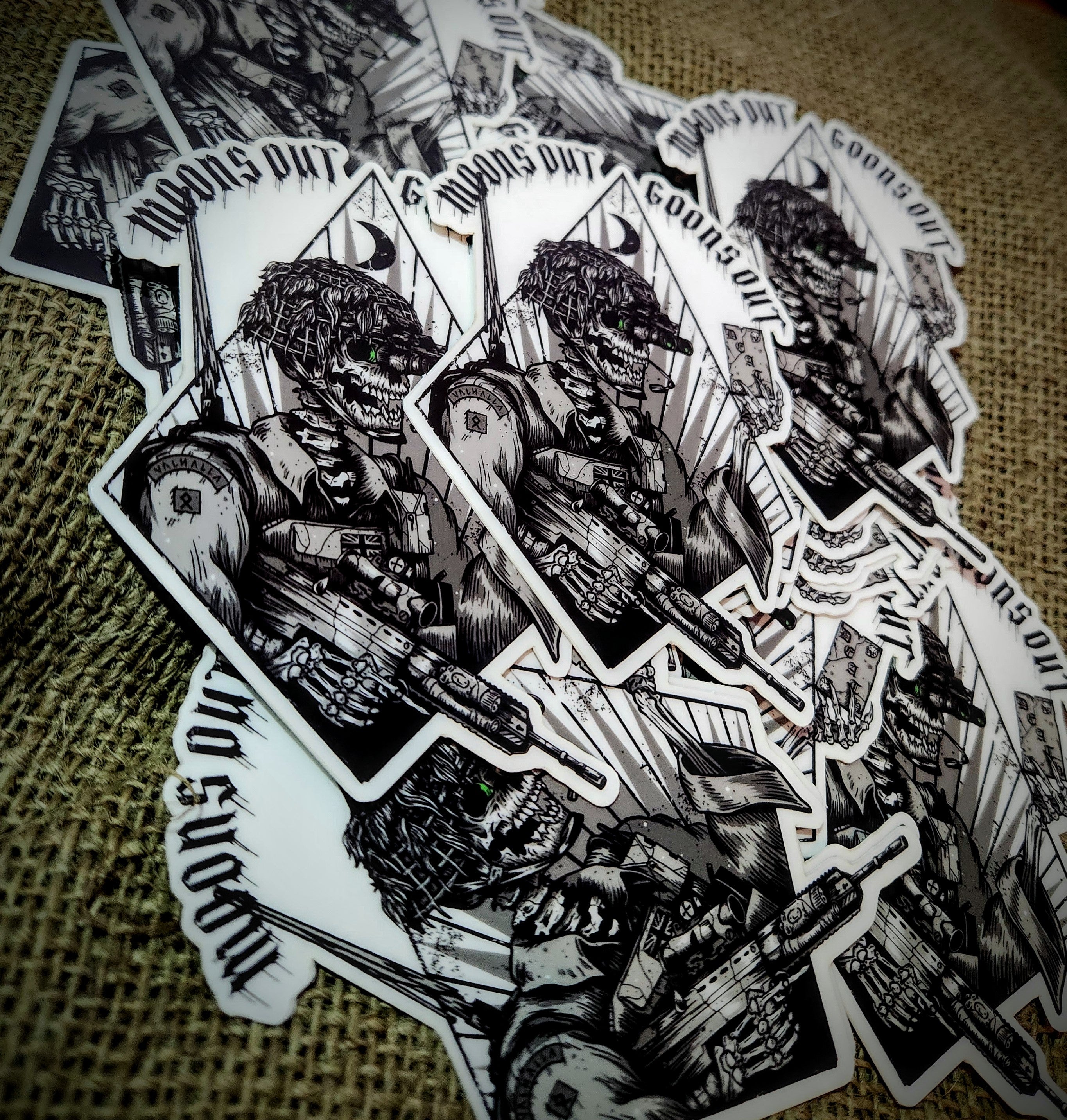 Goon Sticker (Glow in the Dark) โ Valhalla Company