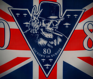 Winston VE commemoration Flag