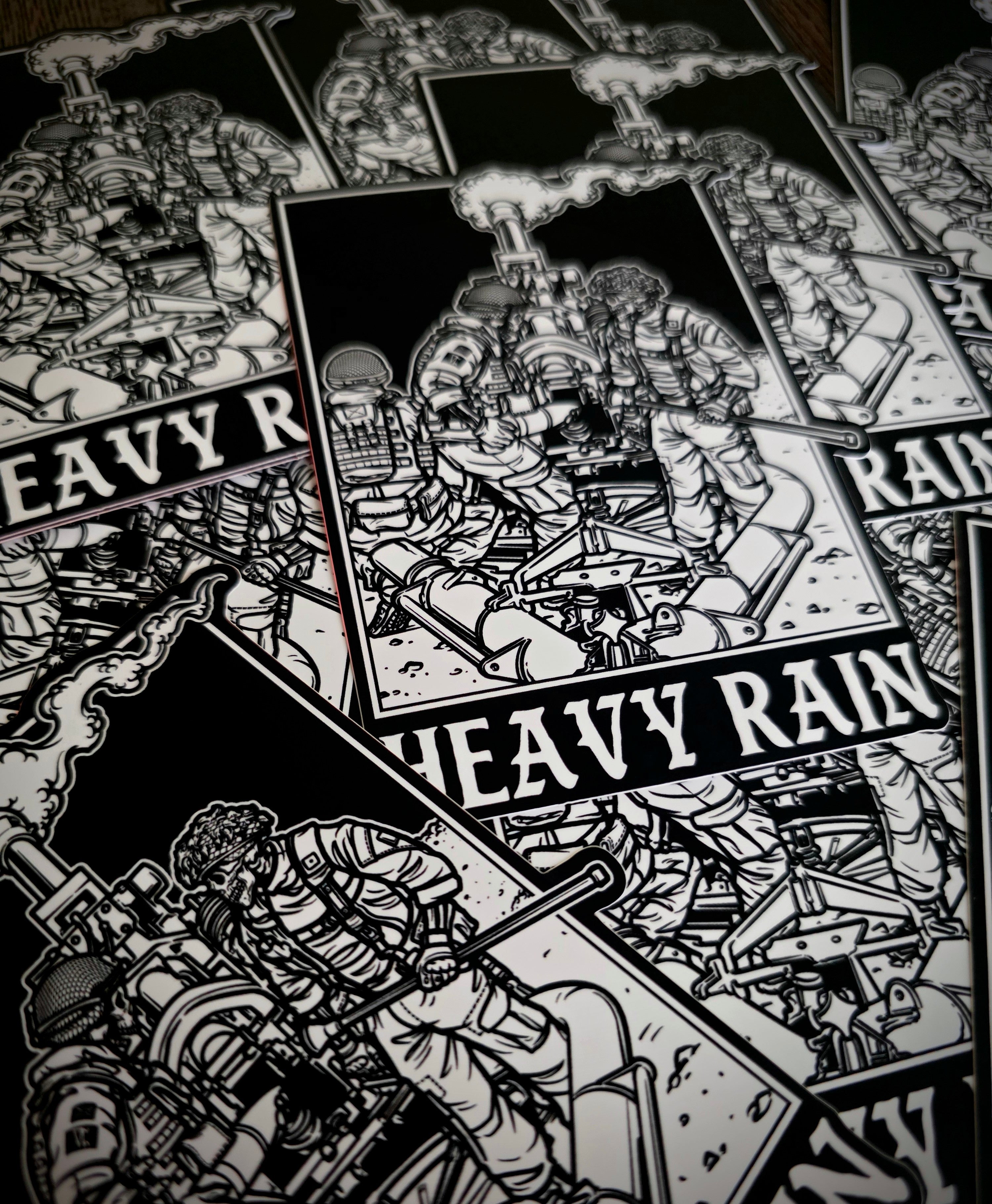 Heavy Rain Sticker