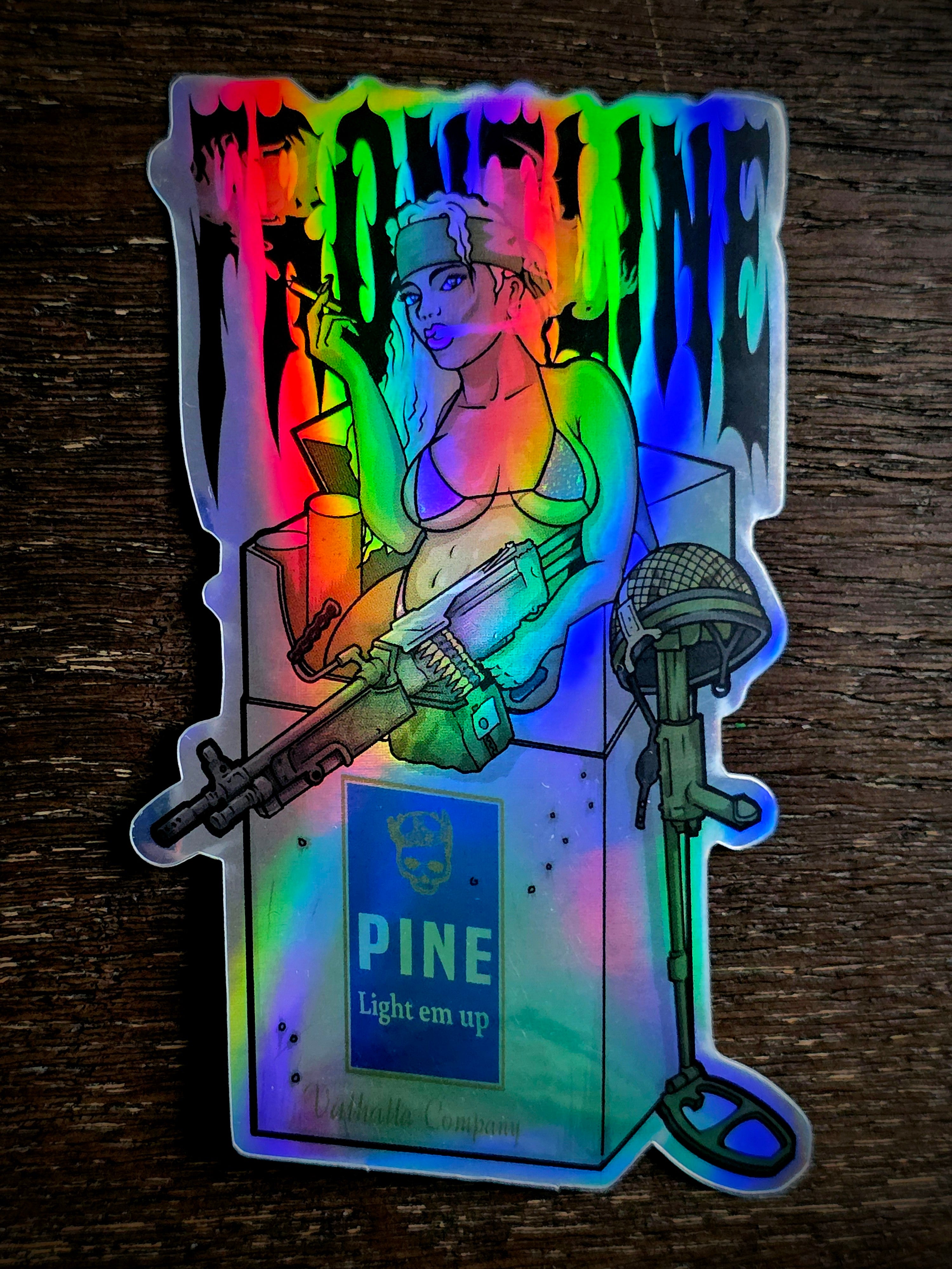 Frontline Sticker – Valhalla Company