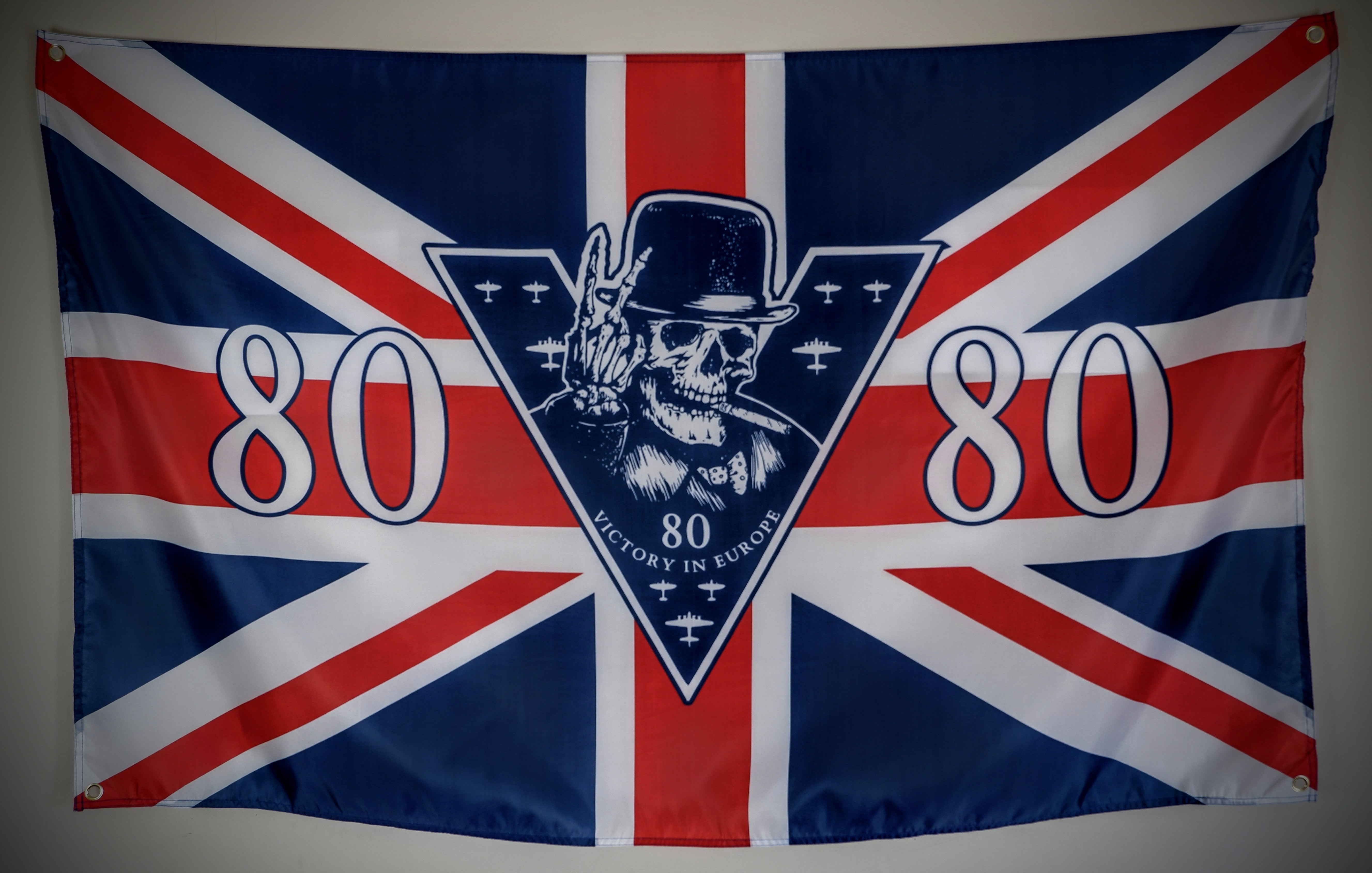 Winston VE commemoration Flag