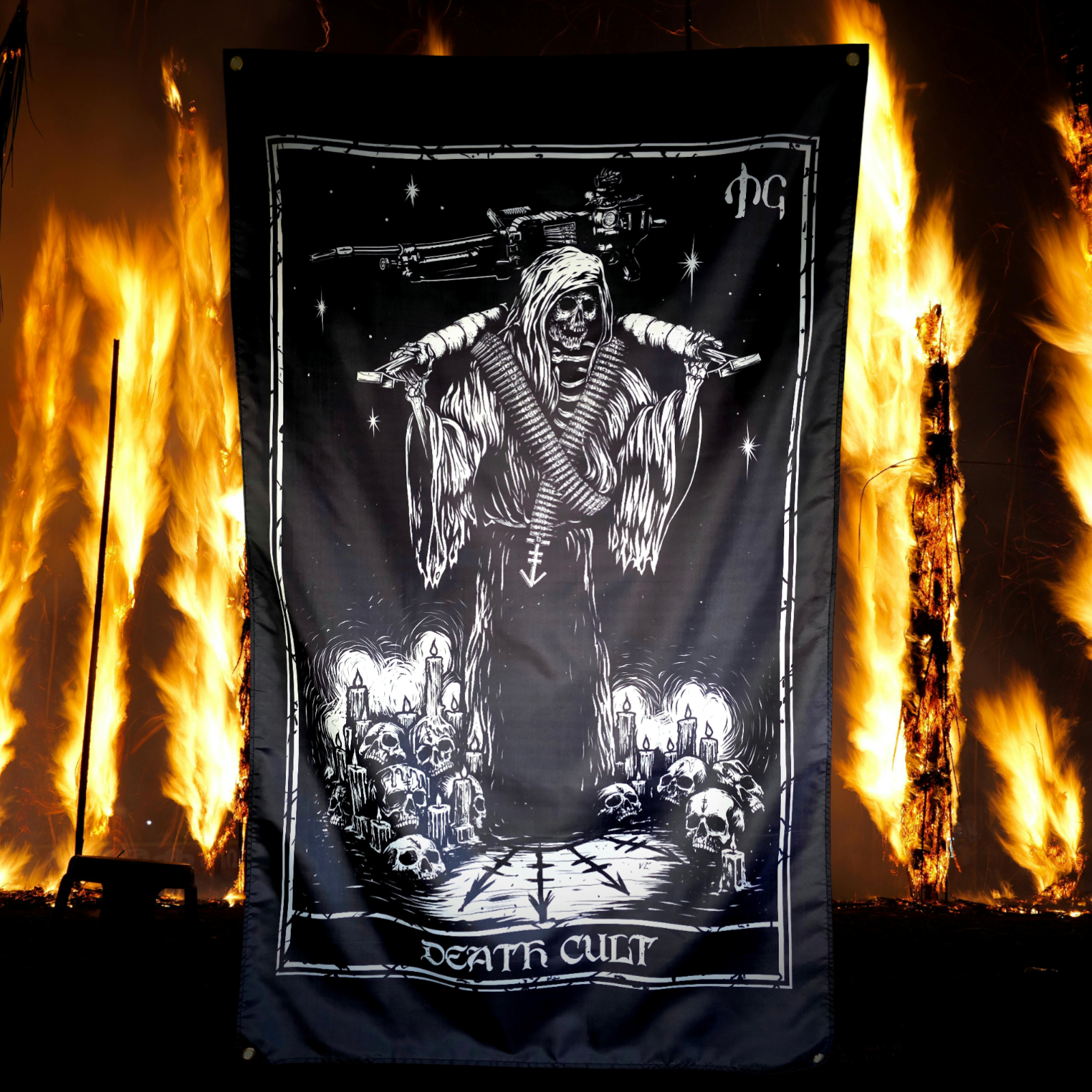 Death Cult MG Flag – Valhalla Company