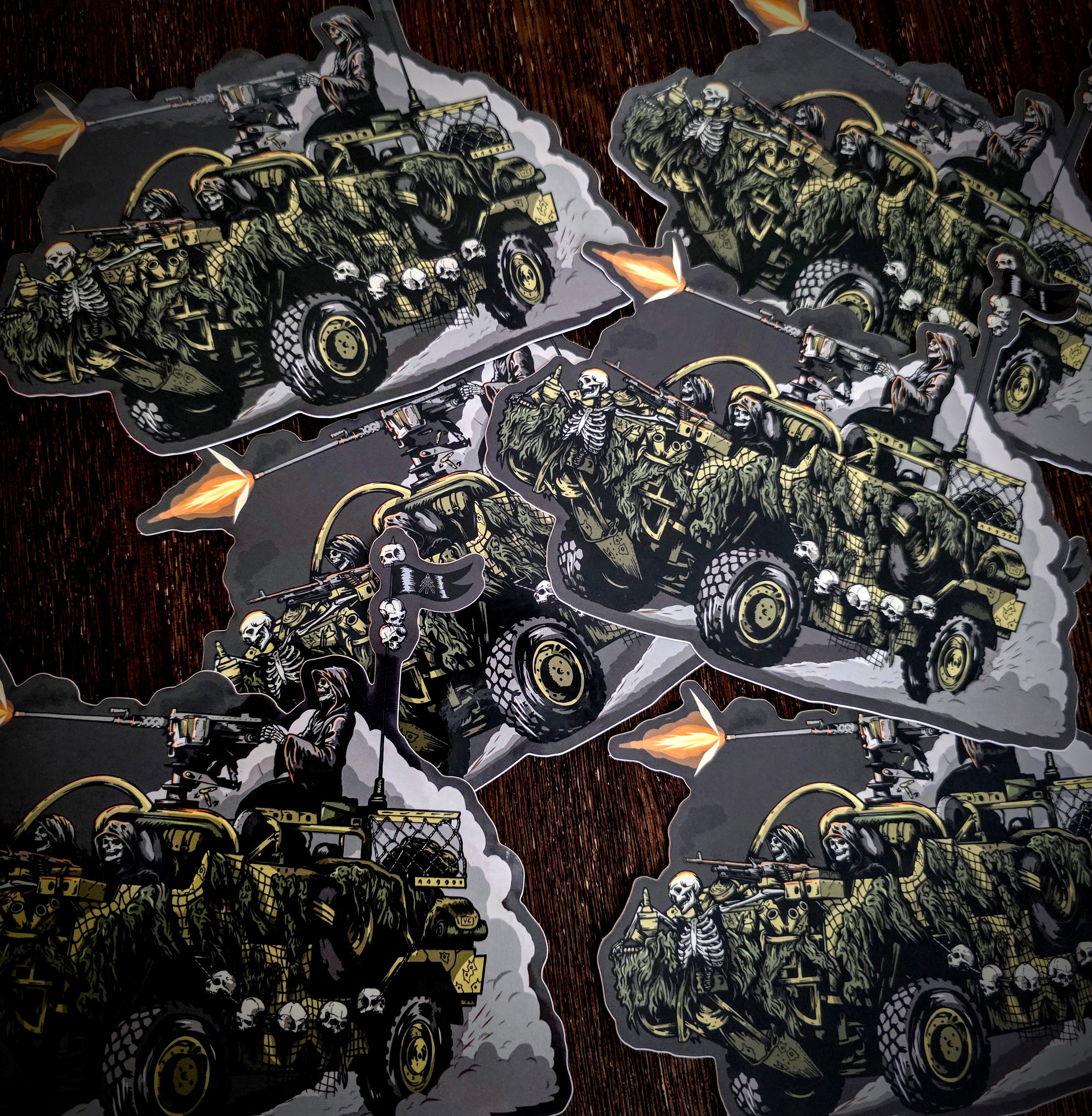 Jackal Sticker Jackal Sticker – Valhalla Company