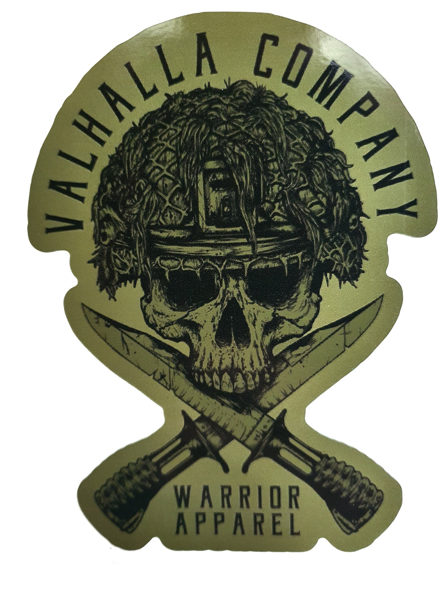 Warrior Sticker – Valhalla Company