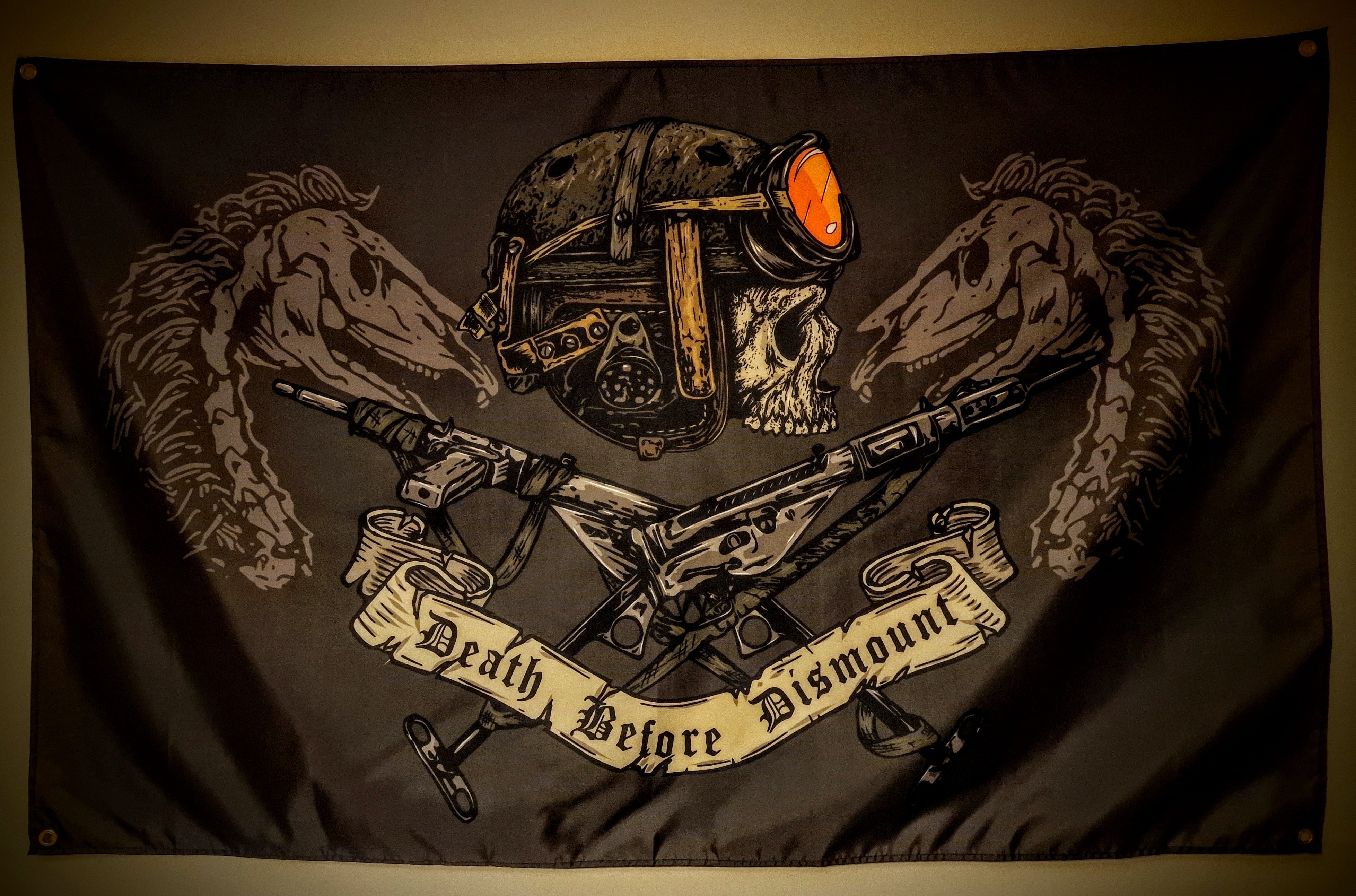 Death Before Dismount Flag