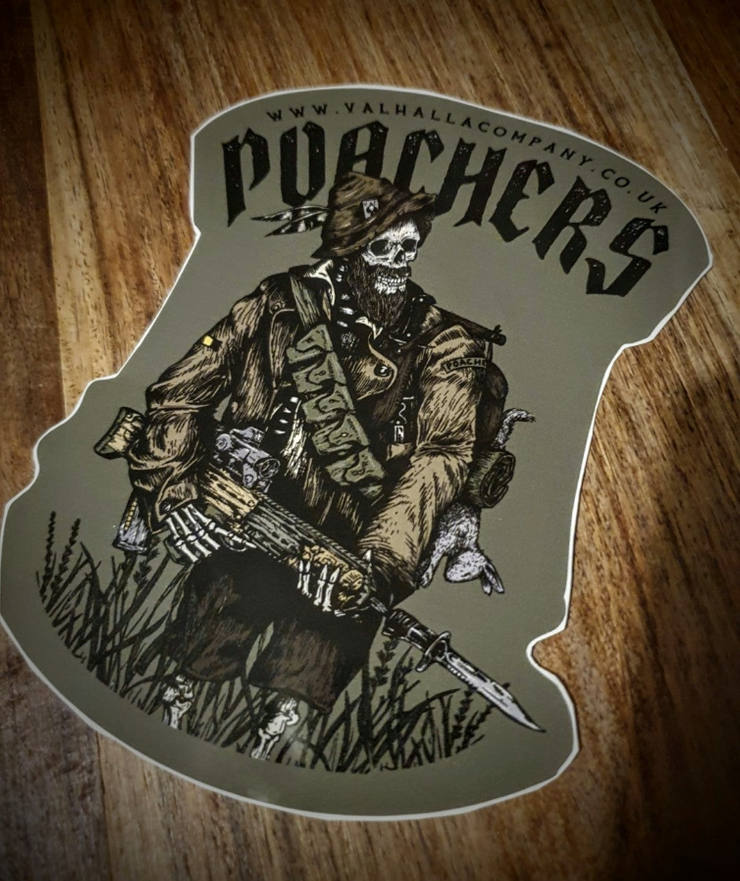 Poacher Sticker