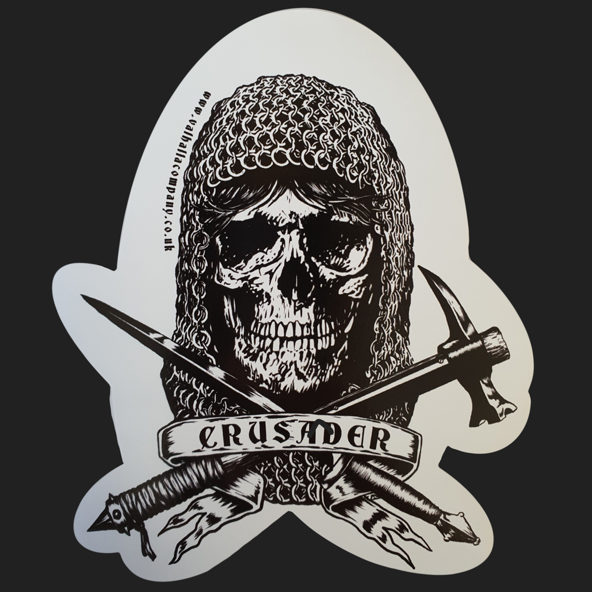 Crusader Sticker – Valhalla Company